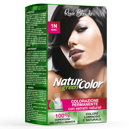 Natur Color Renee Blanche Colorazione Permanente - 1n Nero