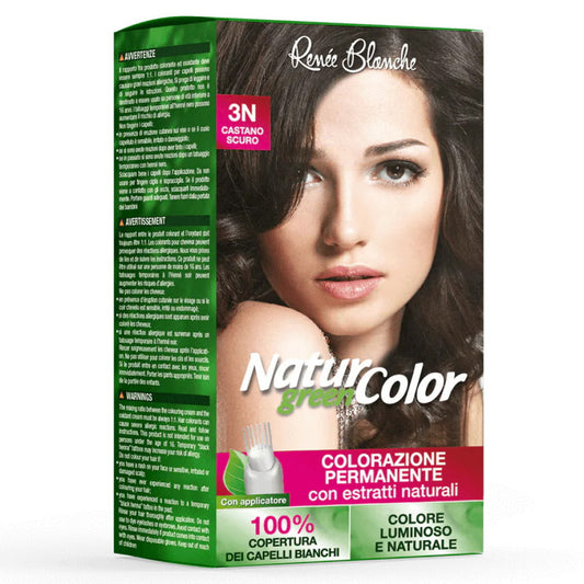 Natur Color Renee Blanche Colorazione Permanente - 3n Castano Scuro