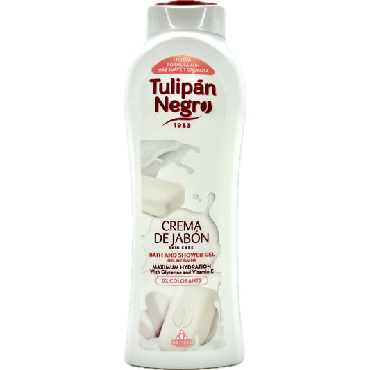 Tulipan Negro Bagnoschiuma - 650ml - Crema Di Sapone - Massima Idratazione