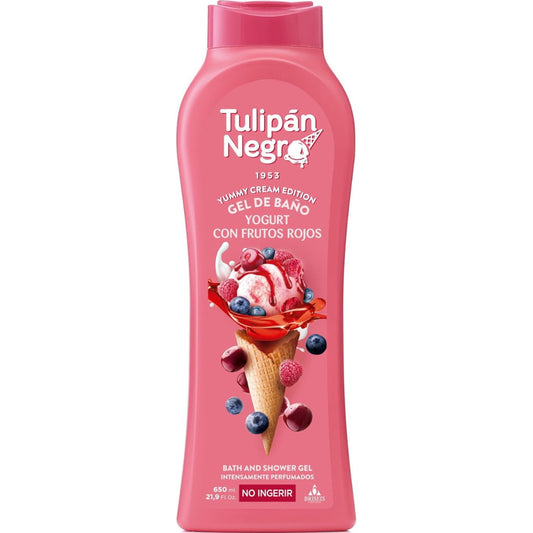 Tulipan Negro Bagnoschiuma - 650ml - Yogurt Con Frutos Rojos - Yummy Cream
