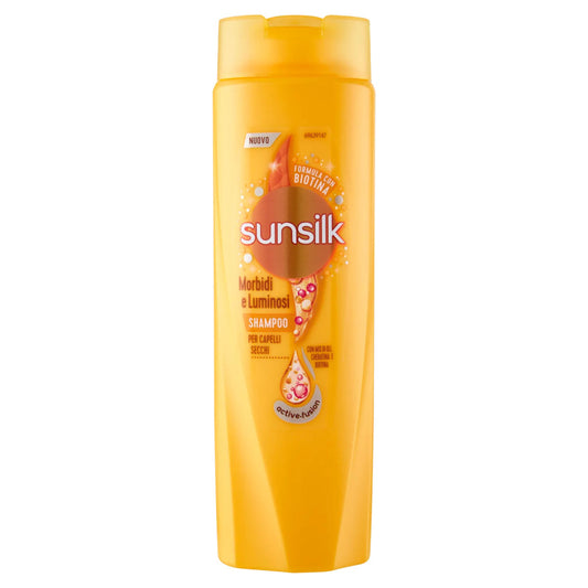 Sunsilk Shampoo 250ml - Morbidi E Luminosi - Per Capelli Secchi