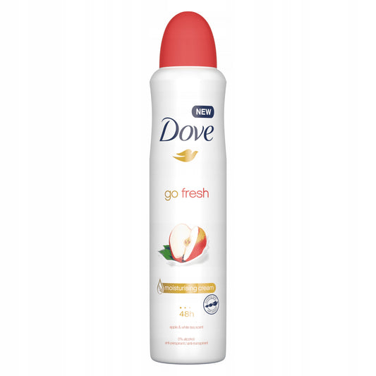 Dove Deodorante Spray Formato Xl 250ml - 48h No Alcool - Mela E Te' Verde