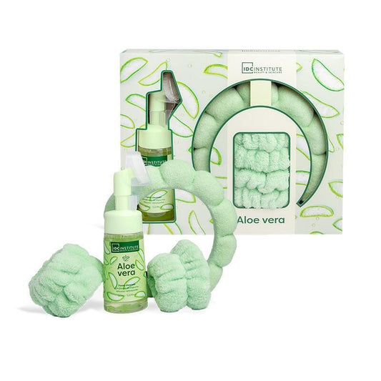 idc institute coffret aloe vera – foam cleanser 3 pezzi