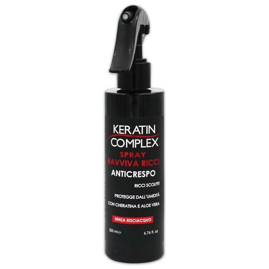 Keratin complex - spray ravviva ricci anticrespo senza risciacquo 200ml