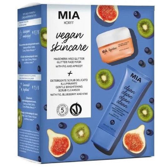 mia korff coffret – maschera viso 50ml + detergente scrub 100ml