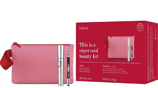 pupa kit vamp! – mascara 9ml + mini multiplay + pochette