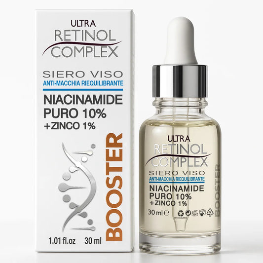 Retinol Complex - Siero viso antimacchie con niacinamide 10% e zinco 1% 30ml