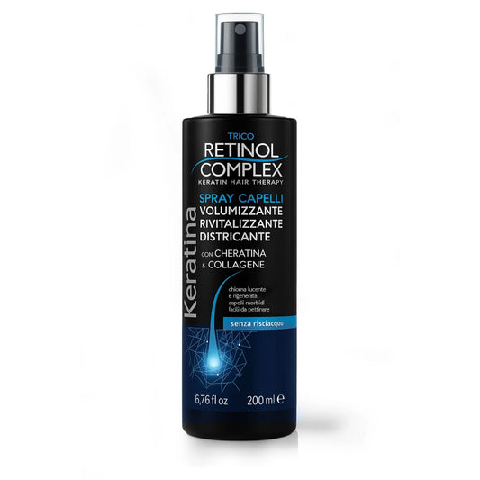 Retinol Complex - spray capelli con cheratina e collagene districante 200ml