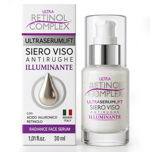 Retinol Complex - siero viso antirughe illuminante 30ml