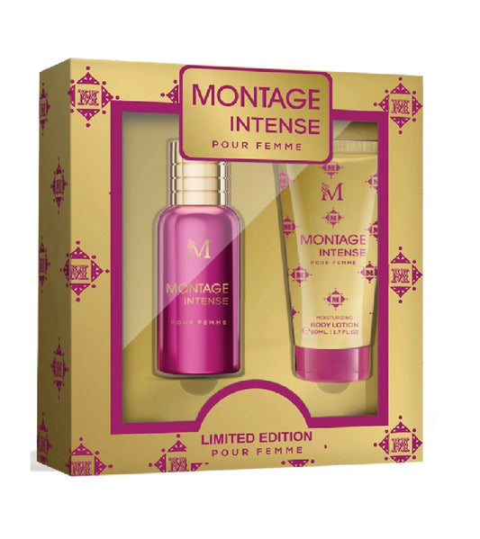 Montage - Cofanetto intense EDP 50ml+Crema corpo 50ml